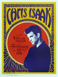 Chris Isaak Original Concert Poster
Vintage Rock Poster
Randy Tuten