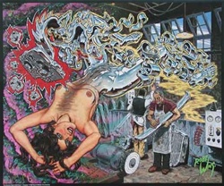 Robert Williams Chrome Platers Wet Dream Poster