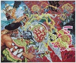 Robert Williams Flying Saucer Attack on a Pirate Galleon Poster