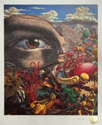 Robert Williams in the Land of Retinal Delights Limited Edition Lithograph