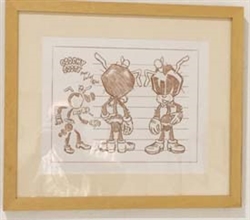 Robert Williams Coochy Cooty Original Drawing