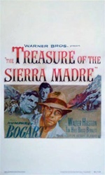 The Treasure Of The Sierra Madre US Window Card
Vintage Movie Poster
Humphrey Bogart