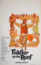 Fiddler on the Roof US Window Card