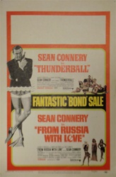 Thunderball/From Russia With Love Combo US Window Card