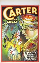 Carter the Great US Window Card
Original Magic Poster
Vintage Movie Poster
Vintage Film Poster