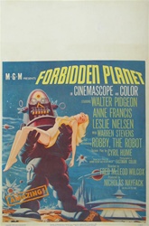 Forbidden Planet US Window Card