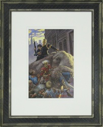 Bernie Wrightson Original Comic Book Cover Painting