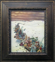 Jaime Zollars Old World Auction Original Painting
Lowbrow 
Lowbrow artwork
Pop surrealism