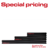 Genus Deluxe Carbon Fiber Rod Kit-Pair of 150mm / 6", Pair of 250mm / 10", Pair of 350mm / 14"