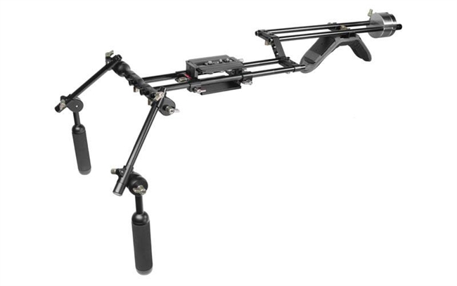 G-PROMOKIT1   Professional Video Shoulder Mount Kit with standard handle grips and offset bracket