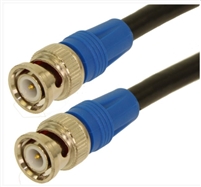 GT-SDI1004K, 100FT 6G-SDI (4K) BNC COAX CABLE, RG6/18AWG MALE TO MALE, GOLD PLATED PIN