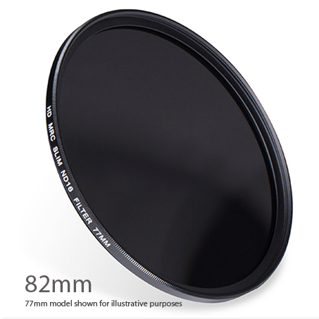 ND16-82 : ND 1.2 ( ND16 ) 4 stop Neutral Density Filter 82mm