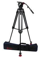 OZ-10AL2S : Ozen 100AL2 100mm Aluminum Tripod & Agile 10S Fluid Head System (S-Loc)