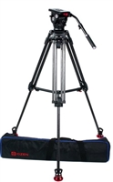 OZ-10CF2 : OZEN 100CF2 100mm Carbon Fiber Tripod & Agile 10 Fluid Head System (E-Z-Load)