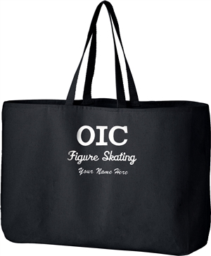 OIC Figure Skating Jumbo Tote Bag