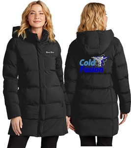 Cold Fusion Puffy Parka -Large Back Logo