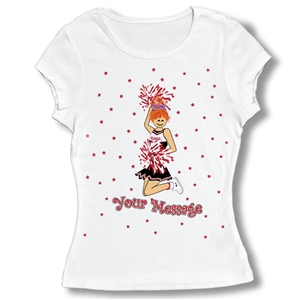 Cheer Pose Babydoll Tee