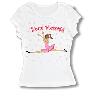 Dance "Ballet Pose" Baby Doll Tee