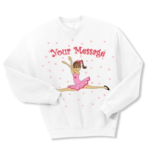 Dance "Ballet Pose" Crewneck Fleece