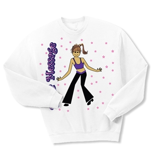 Dance "Hip Hop2 Pose" Crewneck Fleece