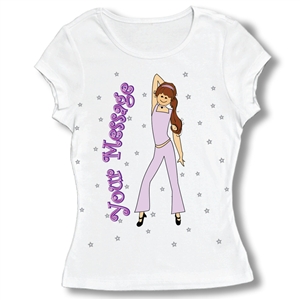Dance "Jazz Pose" Baby Doll Tee