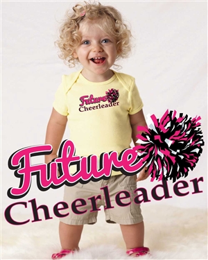 Future Cheerleader Baby Tee