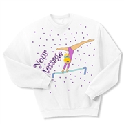 Gymnastics Bar Crewneck Fleece