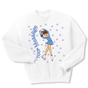 Ice Skate Picture perfect Crewneck Fleece