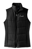 Sooner Skating Club Ladies Puffy Vest