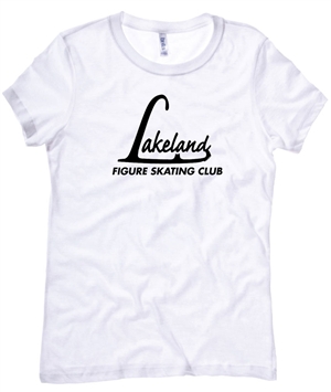 Lakeland Girls/Ladies Jesey Tee White