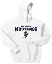 Madison White Hoodie Design A