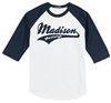 Madison Baseball Tee Design B
