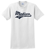 Madison White Tee Design B