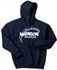 Madison Navy Hoodie Design C