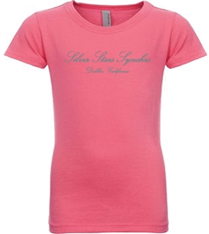 Silver Stars Synchro Bright Pink SS Tee