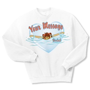 Swim "Butterfly" Crewneck Fleece