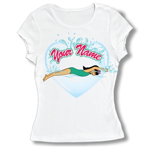 Swim "Butterfly2" Baby Doll Tee