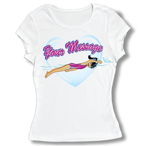 Swim "Freestyle" Baby Doll Tee