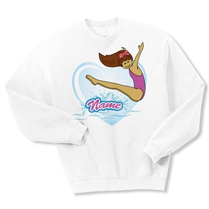 Swim "Jump In" Crewneck Fleece