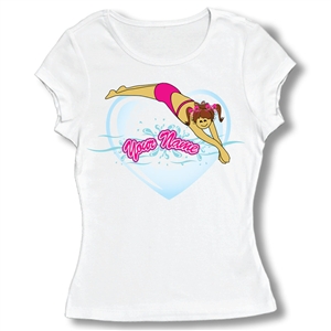 Swim "Ready Set Go" Baby Doll Tee