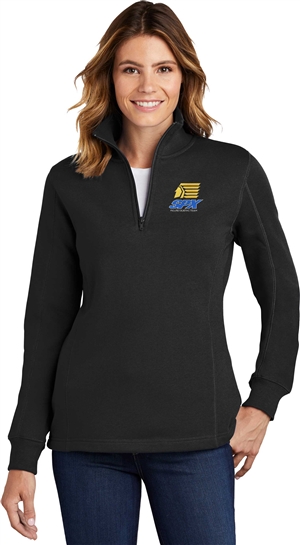 SPX Figure Skating Team Ladies 1/4 Zip Sweatshirt