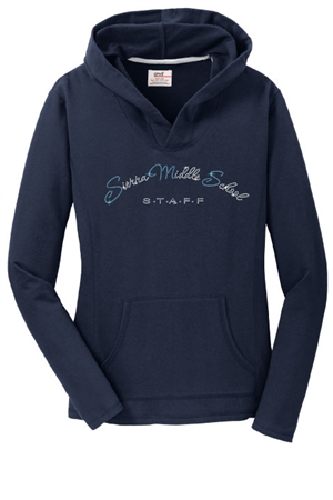 Sierra Staff Rhinestone French Terry Pullover Hooded Sweatshirt