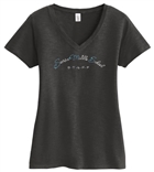 Sierra Staff Rhinestone V-neck Tee