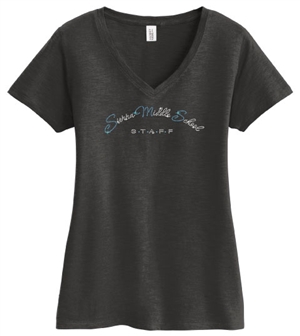 Sierra Staff Rhinestone V-neck Tee