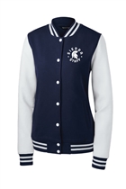 Sierra Staff Ladies Fleece Letterman Jacket