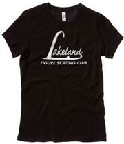 Lakeland Girls/Ladies Jesey Tee Black