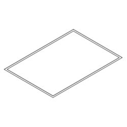 42249013 Magnetic Door Gasket BK