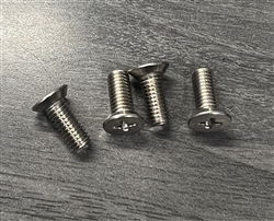 S14360 SCREW 10-32 X 1/2, FLAT UC, PH, S/S (4-PACK), SVCE