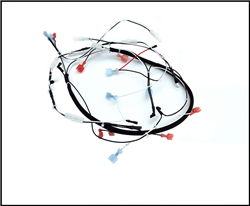 S16247Y WIRE HARNESS, 3 LED Assy Complete (Blue LED's and Manifold), SVCE