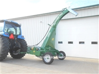 OMARV FH1800, 6' Pull Type Forage Harvester Green